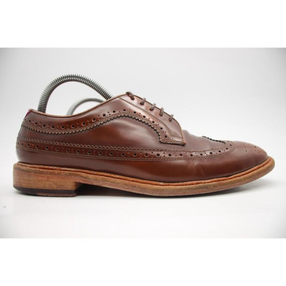 Paul Smith Wingtip Brogue Oxfords Men's UK 6 EU 40 Brown Leather Shoes Italy